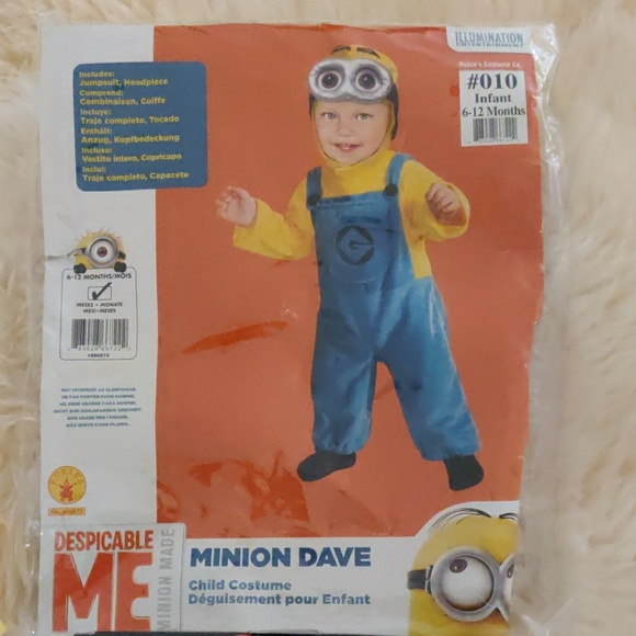 Minion Dave child costume